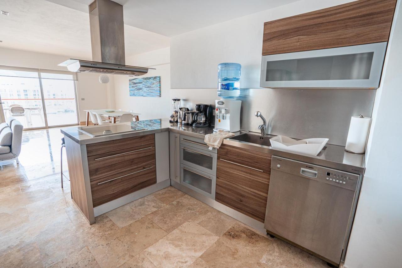 La Amada Condo With Marina View Cancún Eksteriør billede