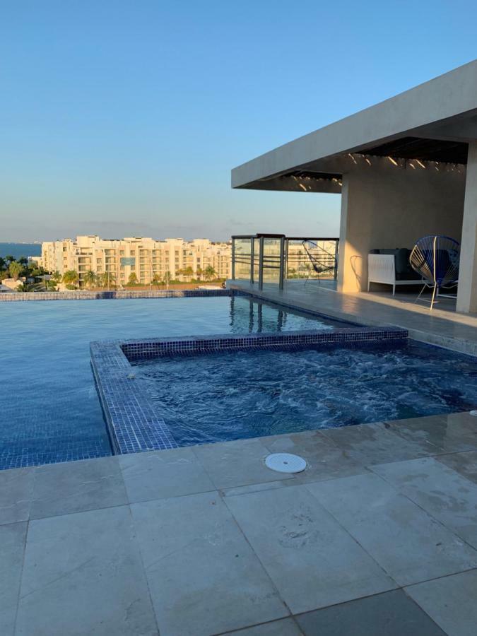 La Amada Condo With Marina View Cancún Eksteriør billede